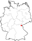 Karte Döhlau, Kreis Hof, Saale